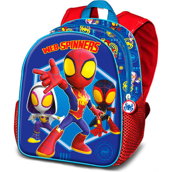 MOCHILA 3D SPINNERS SPIDEY MARVEL 31CM image 0