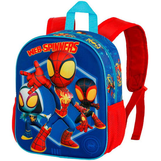 MOCHILA 3D SPINNERS SPIDEY MARVEL 31CM image 1