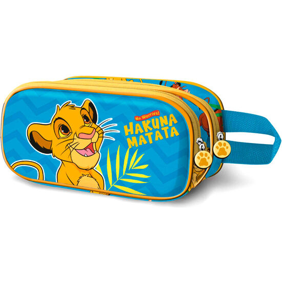 PORTATODO 3D HAKUNA EL REY LEON DISNEY DOBLE image 0