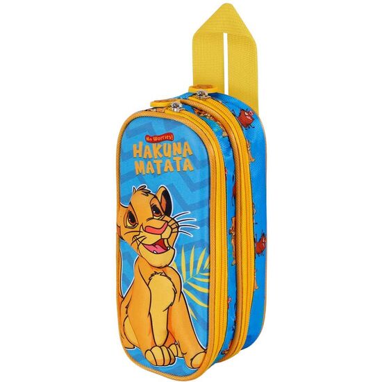 PORTATODO 3D HAKUNA EL REY LEON DISNEY DOBLE image 1