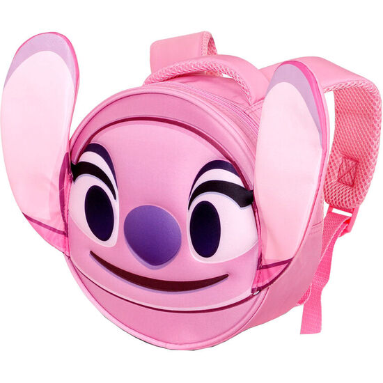 MOCHILA 3D EMOJI ANGEL STITCH DISNEY 22CM image 0