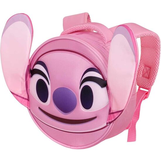 MOCHILA 3D EMOJI ANGEL STITCH DISNEY 22CM image 1