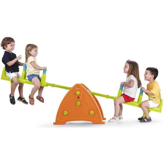 BALANCÍN SUBE Y BAJA SEE SAW 2X2 ¡PODRÁN JUGAR HASTA 4 NIÑOS! 60X234X97 CM image 2