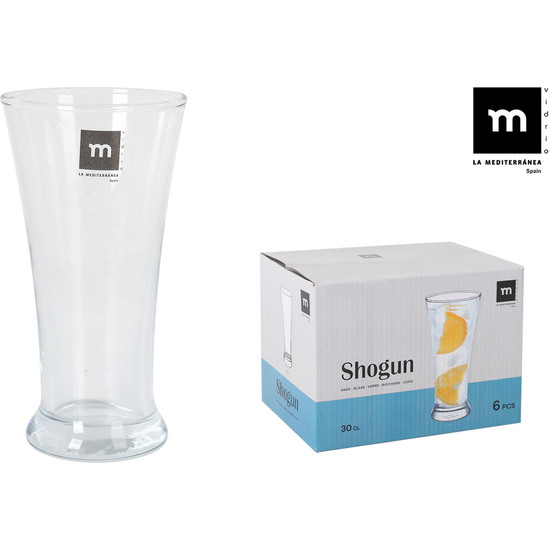 SET 6 VASOS 300CC SHOGUN image 0