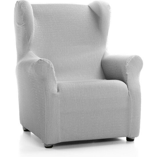 FUNDA SILLÓN OREJERO TÚNEZ GRIS ALMA image 0