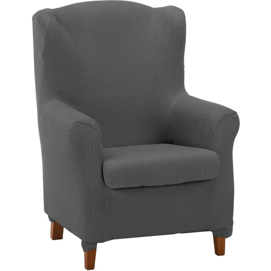 FUNDA SILLÓN OREJERO DÚPLEX TÚNEZ GRIS image 0