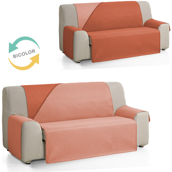 CUBRE SOFÁ DIAMOND 4 PLAZAS XL MOSTAZA/PERLA image 1