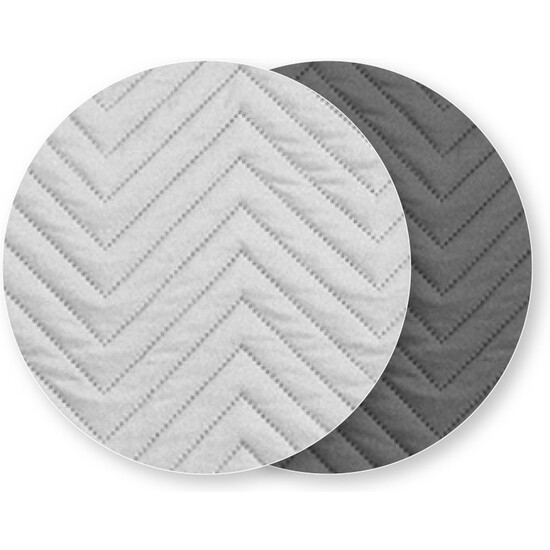 CUBRE SOFÁ DIAMOND 3 PLAZAS GRIS/ANTRACITA image 2