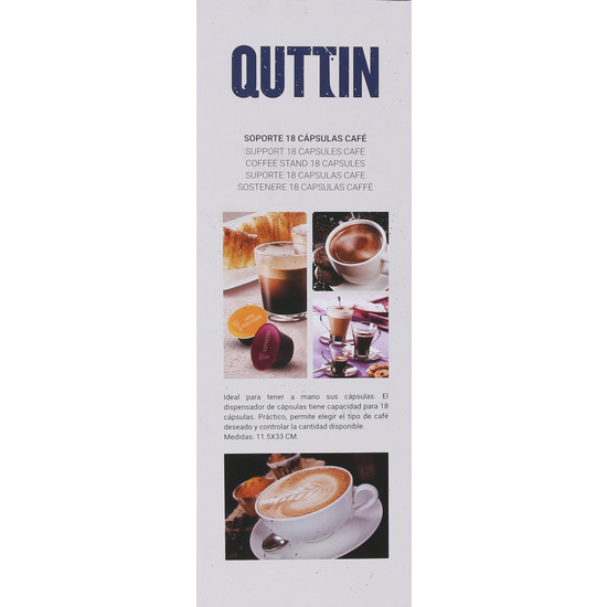 COFFEE STAND CAPSULES 18 PCS QUTTIN image 2