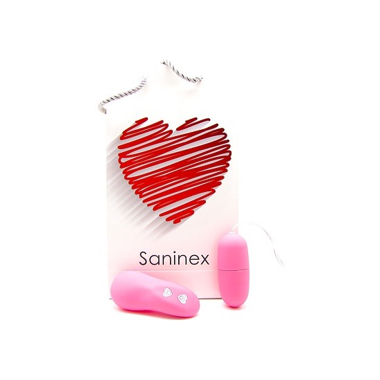 SANINEX VIBRATOR EGG WIRELES PINK COLOUR image 0