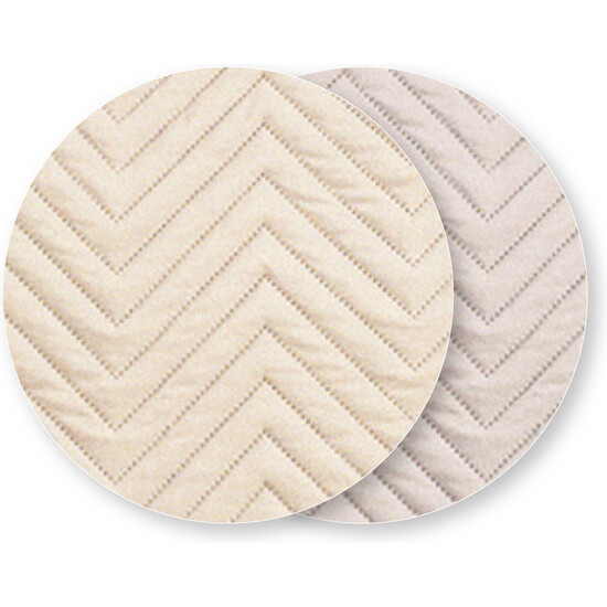 CUBRE SOFÁ DIAMOND 2 PLAZAS XL BEIGE/CUERO image 2