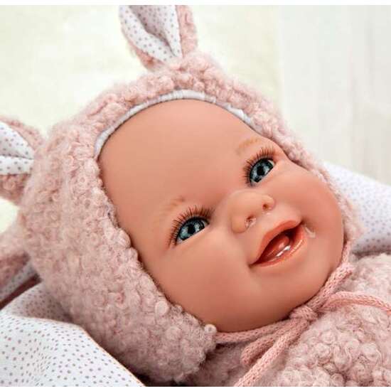 MUÑECA ELEGANCE BABYTO ROSA CON MANTA (MUÑECA DE PESO) 35 CM image 1