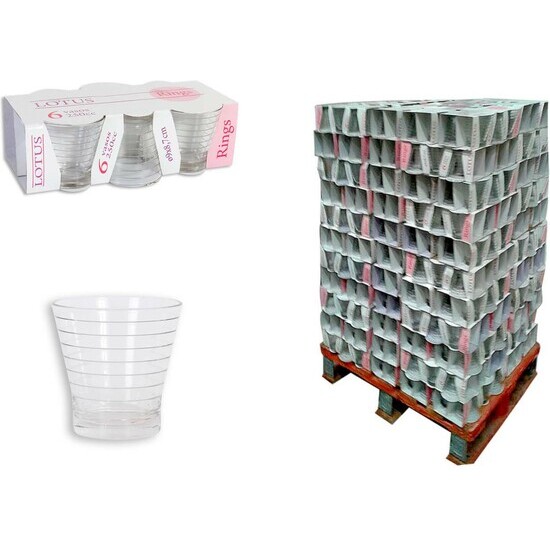 PACK 6 GLASSES 250cc  image 0