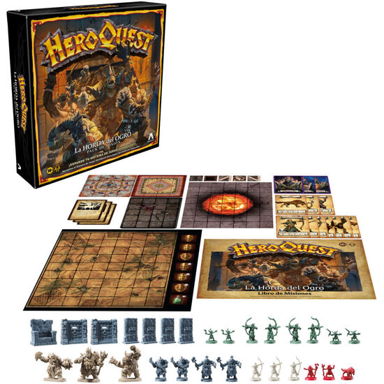 EXPANSION JUEGO MESA LA HORDA DEL OGRO HEROQUEST ESPAÑOL image 0