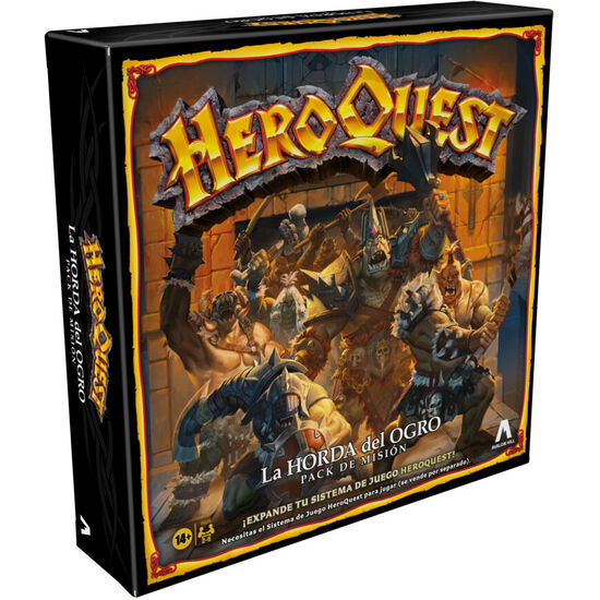 EXPANSION JUEGO MESA LA HORDA DEL OGRO HEROQUEST ESPAÑOL image 1