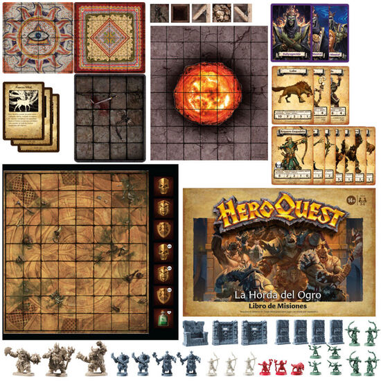 EXPANSION JUEGO MESA LA HORDA DEL OGRO HEROQUEST ESPAÑOL image 2