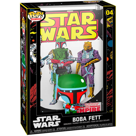 FIGURA POP COMIC COVER STAR WARS BOBA FETT image 1