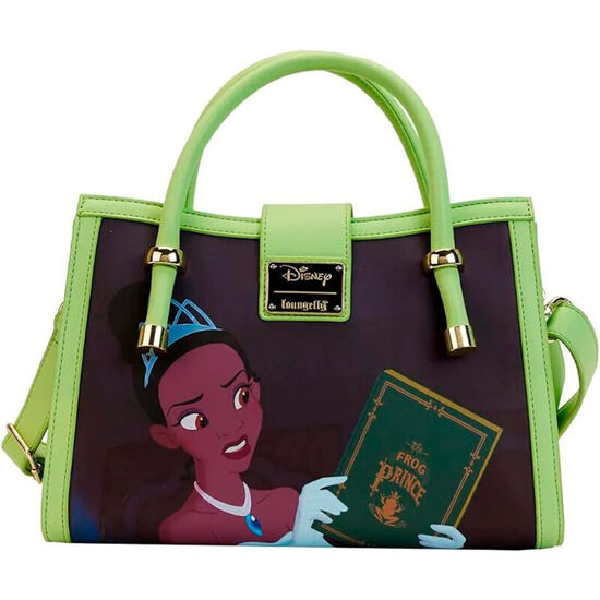 BOLSO BANDOLERA TIANA Y EL SAPO DISNEY LOUNGEFLY image 0