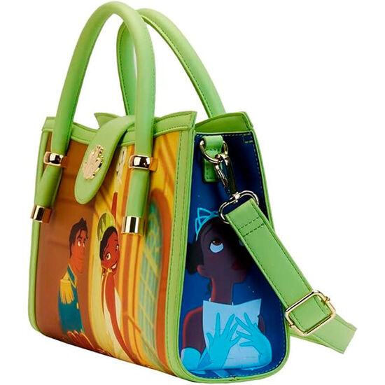 BOLSO BANDOLERA TIANA Y EL SAPO DISNEY LOUNGEFLY image 3