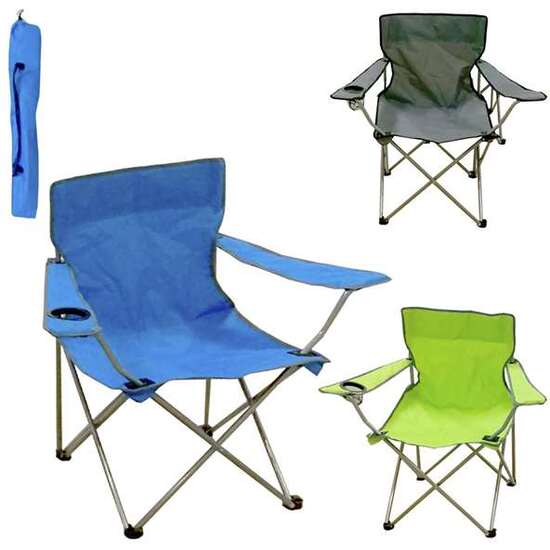 SILLA DE PESCA / CAZA PLEGABLE 3/C 50 X 50 X 80 CM image 0