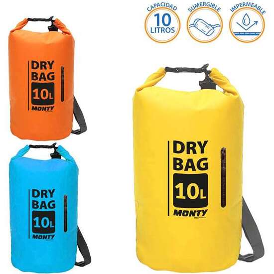 BOLSA IMPERMEABLE 10 LITROS (SUMERGIBLE) 20 X 49 CM - MODELOS SURTIDOS image 0