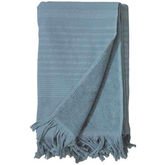 PAREO 100X150 TINTADO FLECOS ASHA INDIGO - MODELOS SURTIDOS image 0