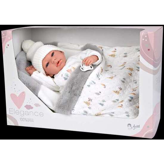 MUÑECO ELEGANCE ANDIE CON SAQUTO (MUÑECO DE PESO)40 CM image 7