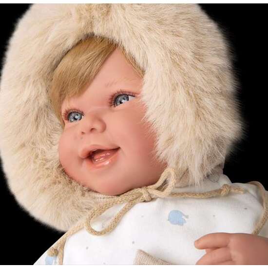 MUÑECA ELEGANCE ZOE CON MANOPLAS (MUÑECO DE PESO) 45 CM image 5
