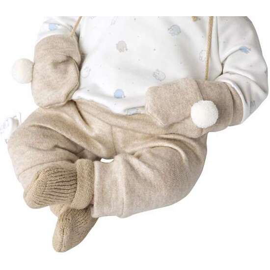 MUÑECA ELEGANCE ZOE CON MANOPLAS (MUÑECO DE PESO) 45 CM image 6