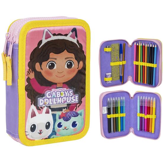 PLUMIER CON ACCESORIOS GABBY´S DOLLHOUSE image 0