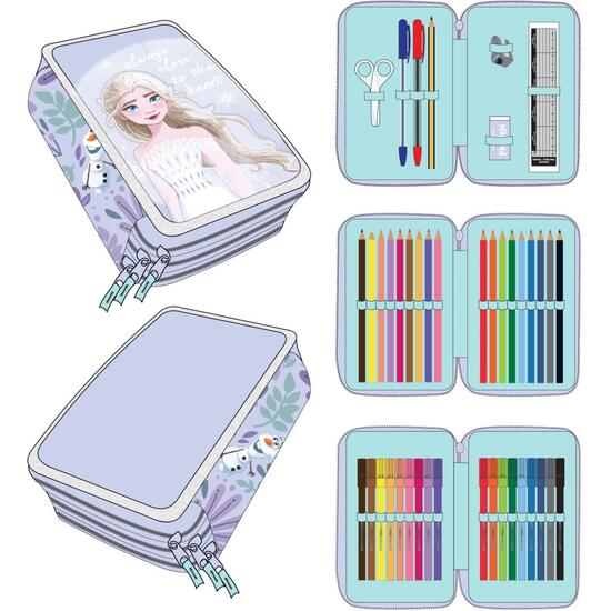 PLUMIER CON ACCESORIOS GIOTTO FROZEN image 0
