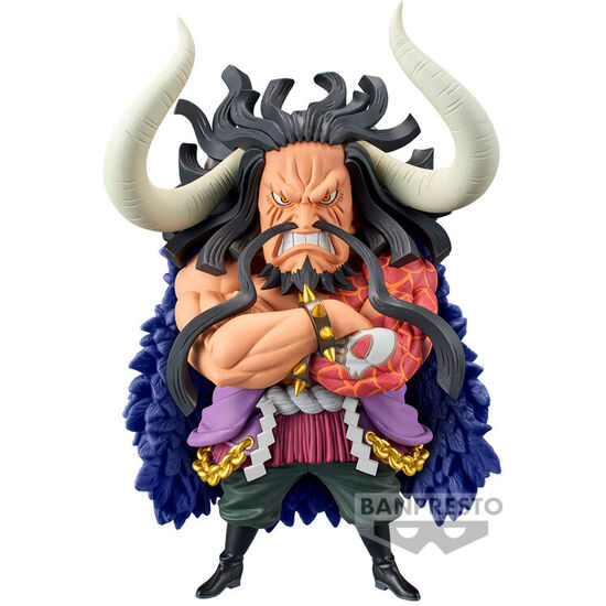 FIGURA KAIDO OF THE BEAST MEGA WORLD COLLECTABLE ONE PIECE 13CM image 0