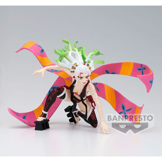 FIGURA DAKI WHITE HAIR VIBRATION STARS DEMON SLAYER KIMETSU NO YAIBA 8CM image 0