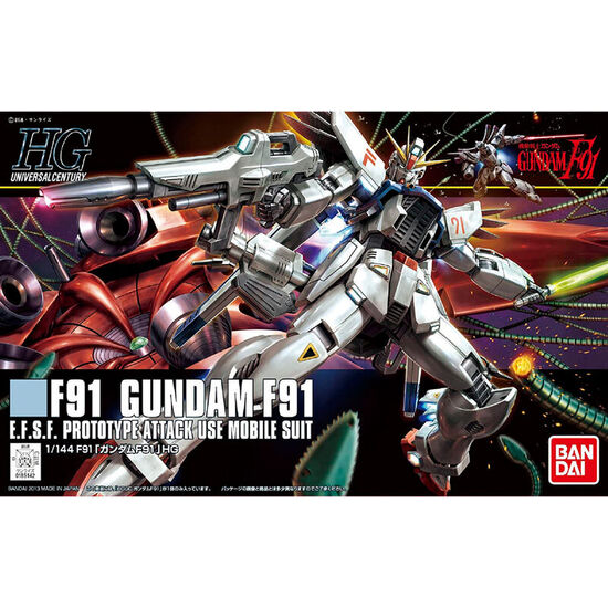 FIGURA MODEL KIT F91 GUNDAM F91 MOBILE SUIT GUNDAM 13CM image 1