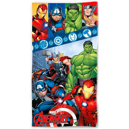 TOALLA VENGADORES AVENGERS MARVEL ALGODON image 0