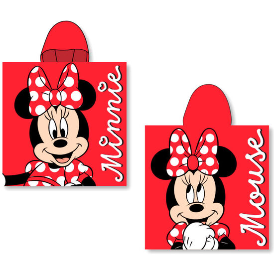 PONCHO TOALLA MINNIE DISNEY MICROFIBRA image 0