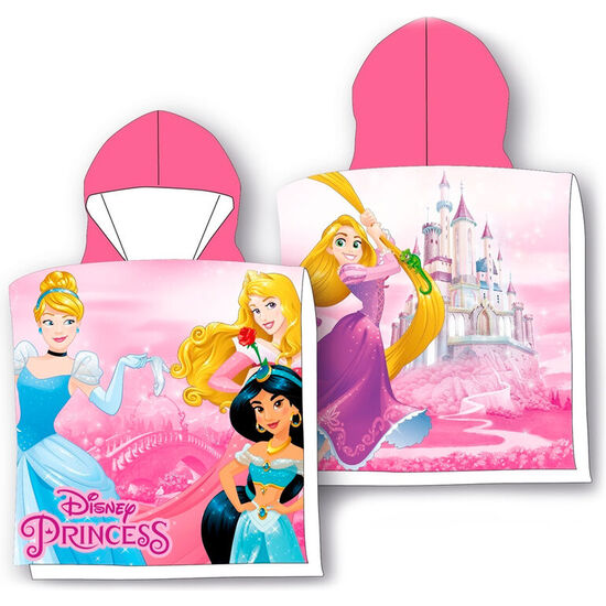 PONCHO TOALLA PRINCESAS DISNEY MICROFIBRA image 0
