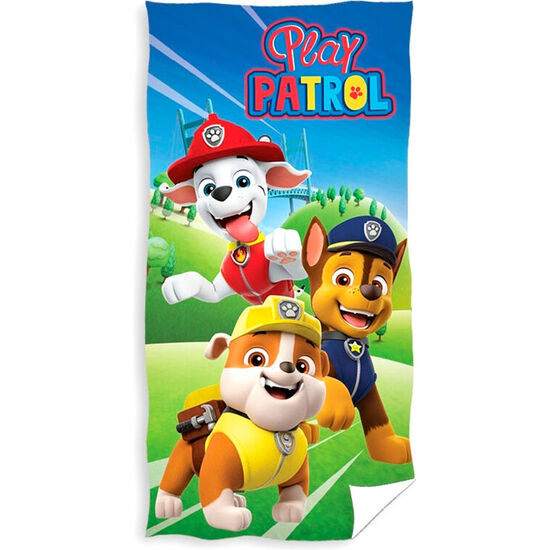 TOALLA PATRULLA CANINA PAW PATROL ALGODON image 0