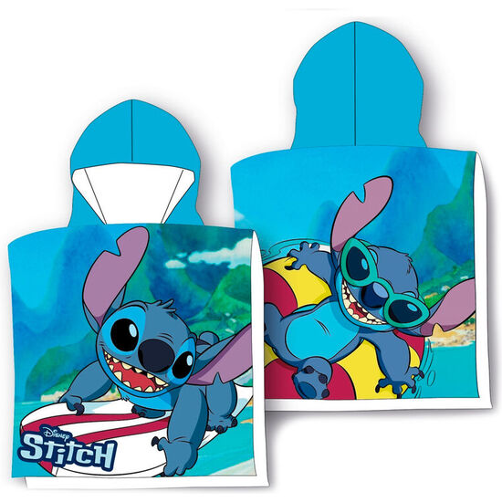 PONCHO TOALLA SURF STITCH DISNEY MICROFIBRA image 0