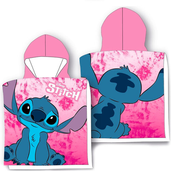 PONCHO TOALLA STITCH DISNEY ALGODON image 0