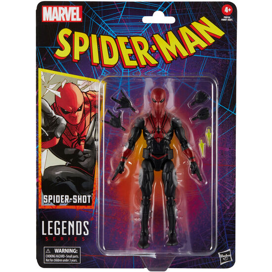 FIGURA SPIDER-SHOT SPIDERMAN MARVEL 15CM image 0