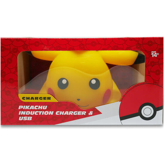 CARGADOR INALAMBRICO SMARTPHONE PIKACHU POKEMON image 3