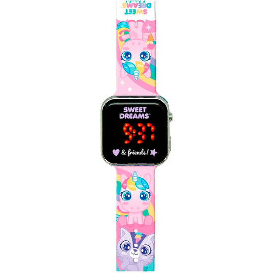 RELOJ LED SWEET DREAMS UNICORNIO image 0