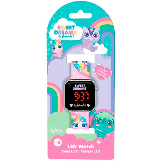 RELOJ LED SWEET DREAMS UNICORNIO image 1