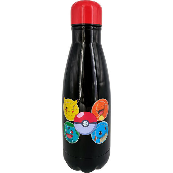 BOTELLA ACERO INOXIDABLE POKEMON 500ML image 0