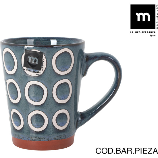 MUG 330CC AZUL ALMUDENA MD image 0