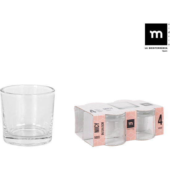 SET 4 VASOS CHUPITO 50CC MICY MD image 0