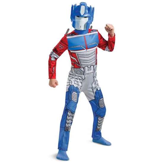 DISFRAZ HASBRO TRANSFORMERS OPTIMUS LUJO T. 4-6 AÑOS image 0