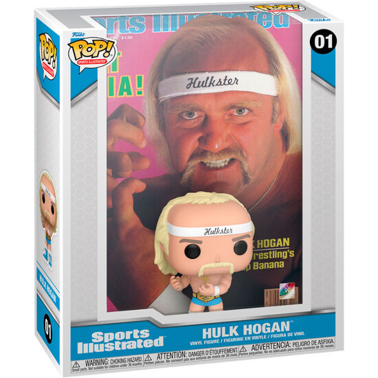 FIGURA POP COMIC COVER WWE SPORTS ILLUSTRATED HULK HOGAN image 1