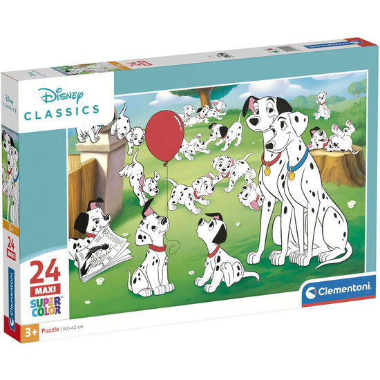 PUZZLE MAXI 101 DALMATAS DISNEY 24PZS image 0